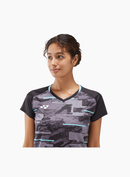 Haut de badminton femme Yonex Crew Neck vue de face