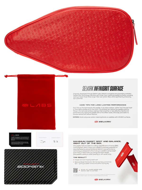 Selkirk Boomstik – Puissance maximale avec technologie BoomCore et MOI Tuning