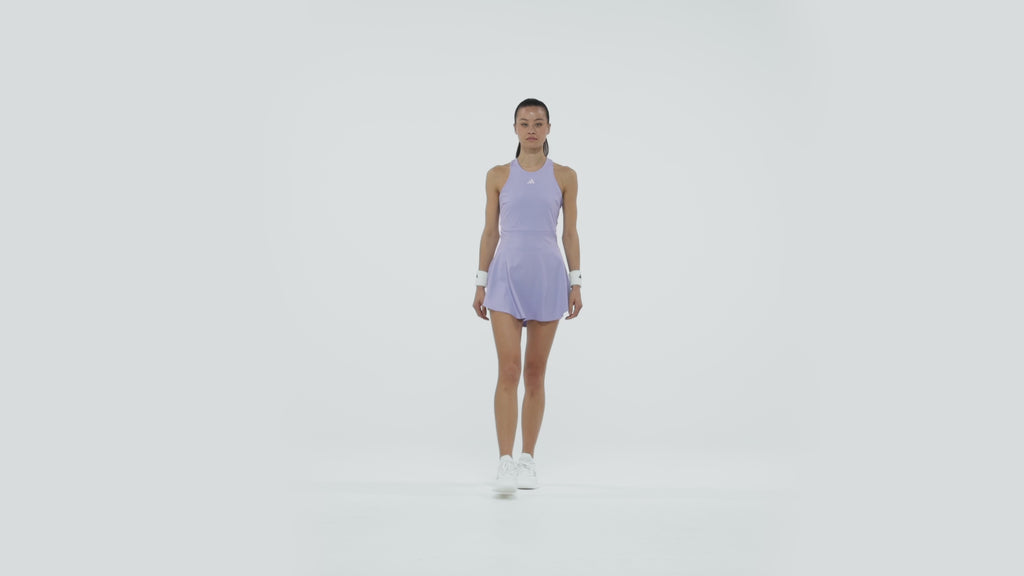 Robe de tennis adidas Tennis Climacool Y-Dress avec dos en Y, brassière intégrée et cuissard assorti avec rangement pour balle
