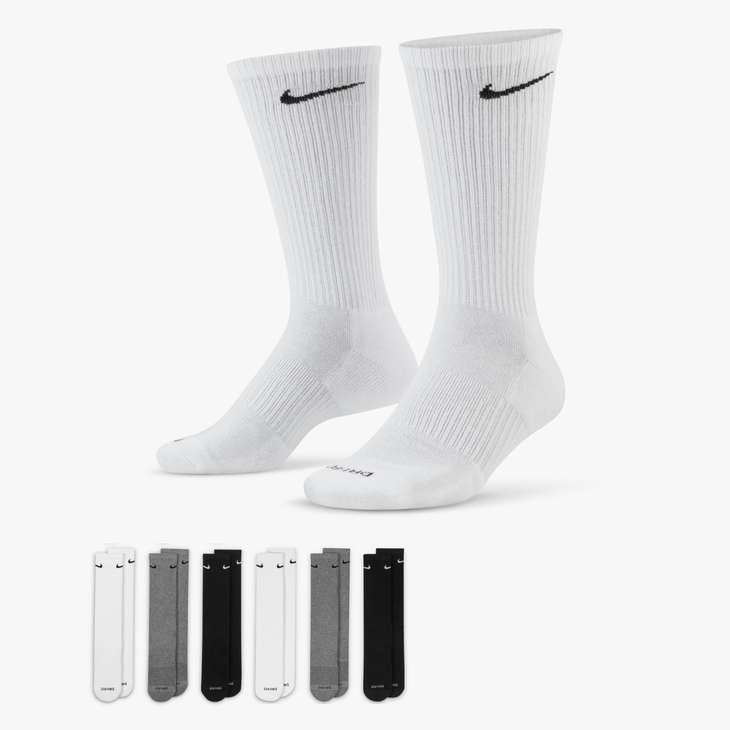 Nike Bas Everyday Plus (pqt 6)