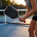 Raquette de pickleball Booma Quattro Elongated en carbone brut T700 avec noyau EPP de 16 mm