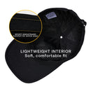 AIREO Performance Cap casquette de pickleball perforée avec visière courbée et ajustement réglable