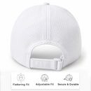 AIREO Performance Cap casquette de pickleball perforée avec visière courbée et ajustement réglable