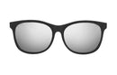 Lunettes de soleil sport Marsquest Momentum Noir et argent avec lentilles polarisées et monture légère.
