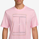 T-shirt de tennis homme Nike Court Heritage avec logo Swoosh et tissu Dri-FIT