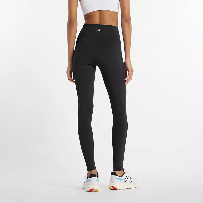 New Balance Collant Sleek Pocket Taille haute (femme)