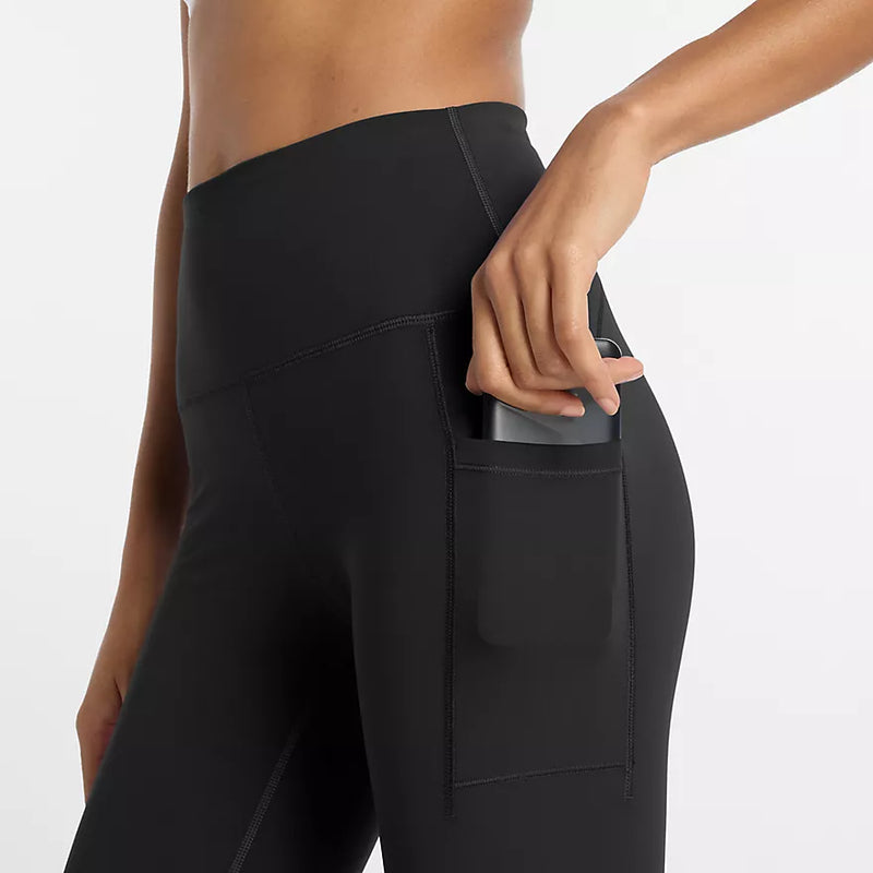 New Balance Collant Sleek Pocket Taille haute (femme)