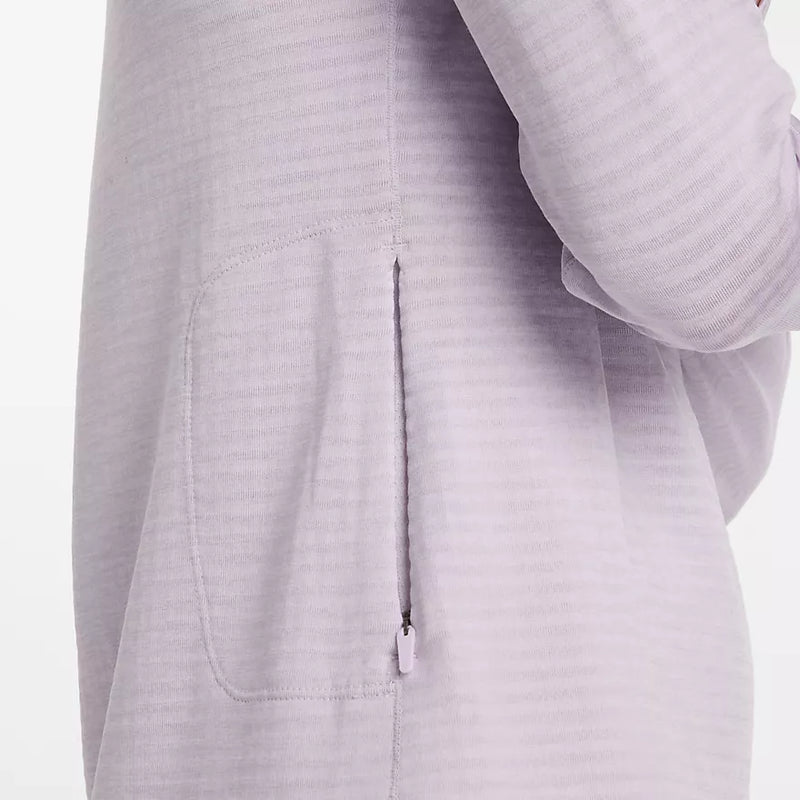 Poche zippée et logo réfléchissant Flying NB sur demi-zip New Balance