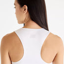 Camisole New Balance Tournament Tank pour femme avec coupe sans manches et tissu respirant extensible.