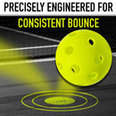 Franklin X26 Balles Pickleball Intérieur Lime (pqt de 3)