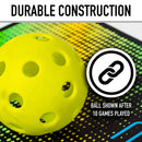 Franklin X26 Balles Pickleball Intérieur Lime (pqt de 3)