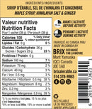 Brix Gel Érable Gingembre