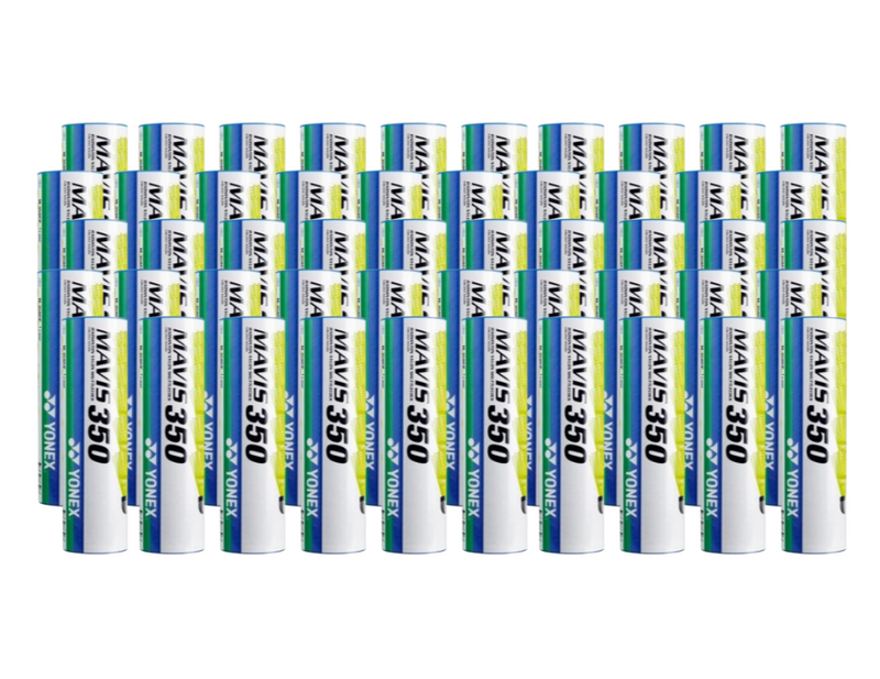 Yonex Mavis 350 Jaune (50 Tubes)